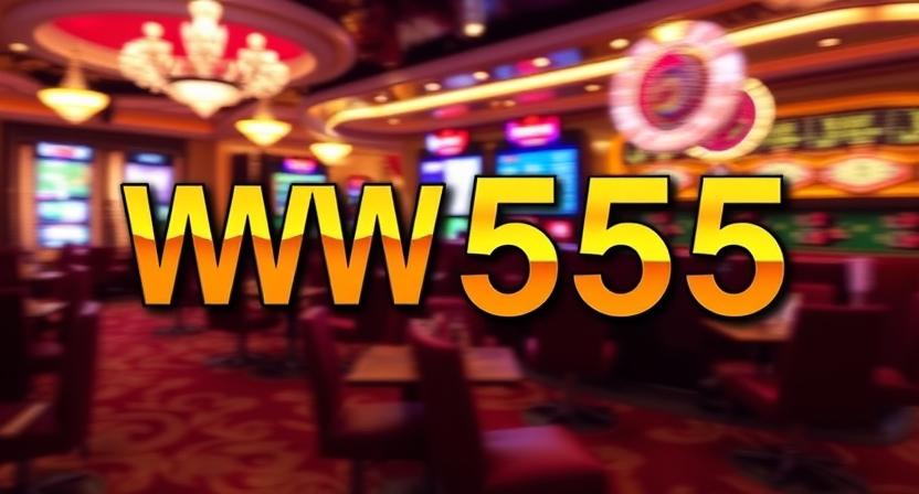 WW555 casino online gaming interface